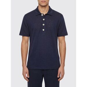 Eleventy Polo Shirt Men Blue